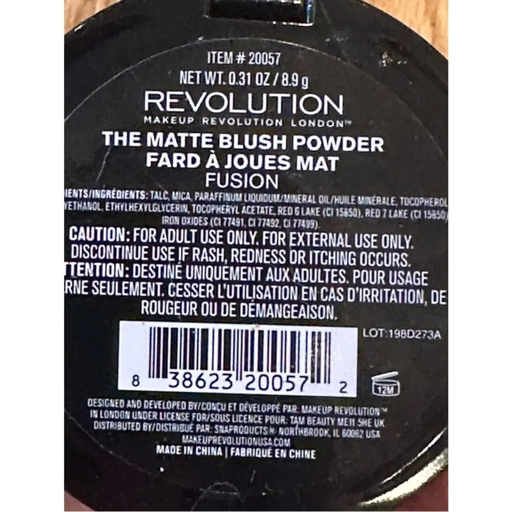 Revolution Matte Pink Blush Fusion Bundle